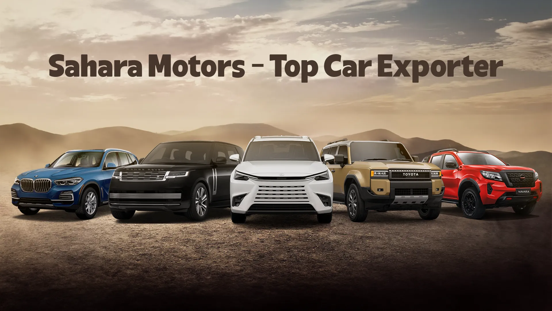 2025 Toyota Cars for Export from Dubai | Top Car Exporter | Car Exporter in Dubai | Toyota Land cruiser | Sahara Motors